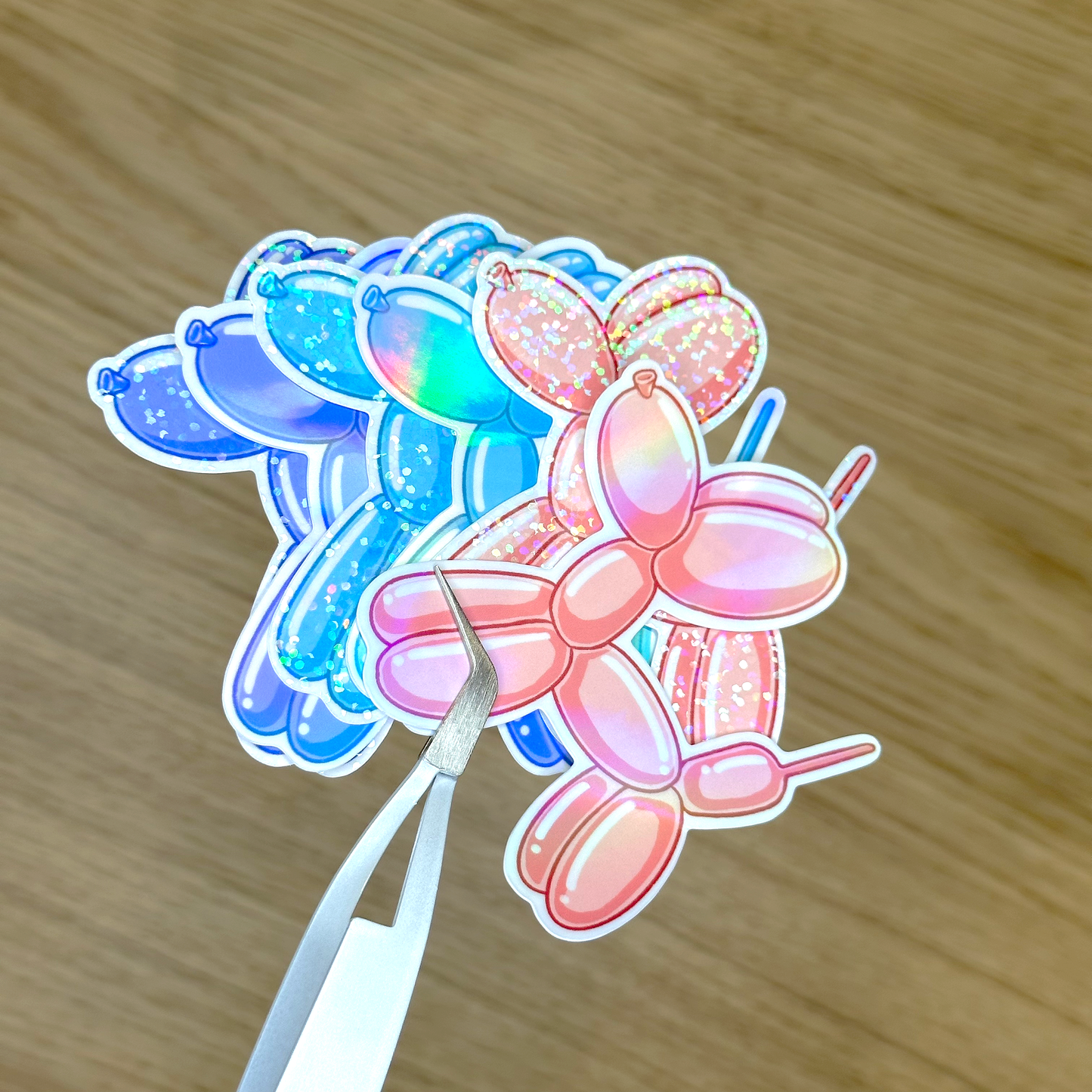 Balloon Dog Stickers (3-Pack)