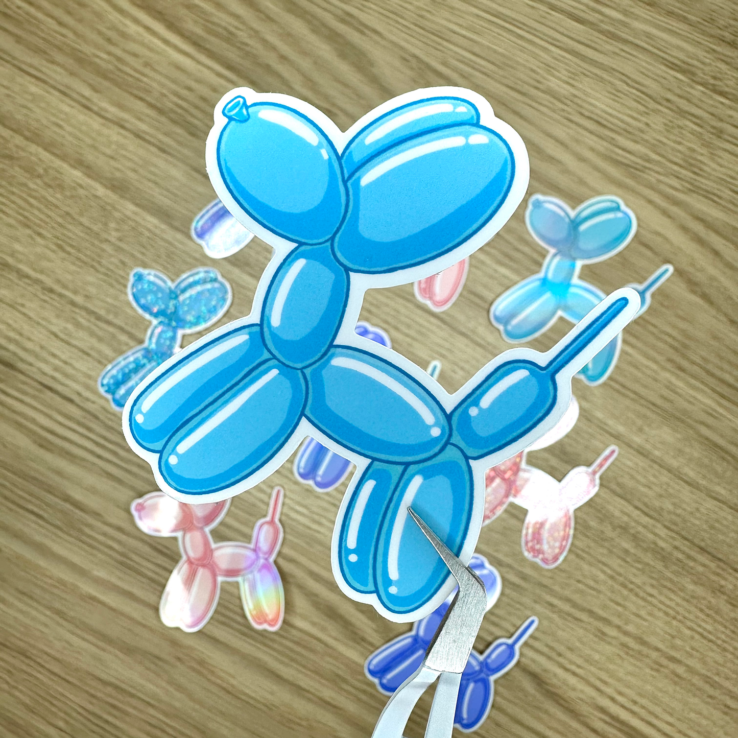 Balloon Dog Stickers (3-Pack)