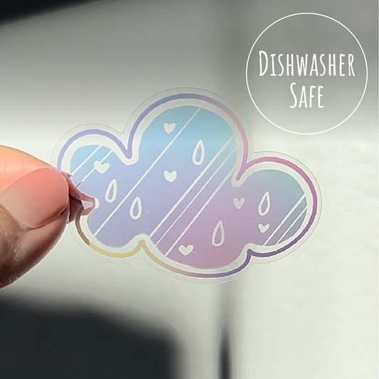 Bittersweet Cloud Transparent Sticker