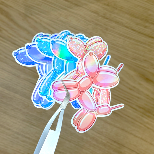 Balloon Dog Stickers (3-Pack)