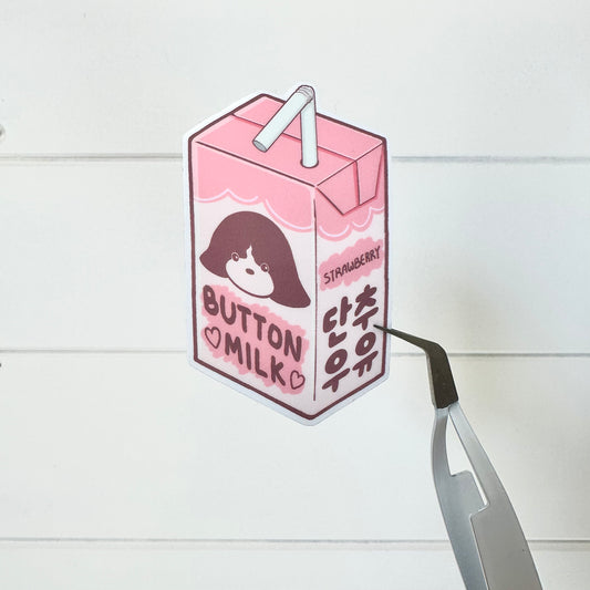 Strawberry Milk Sticker