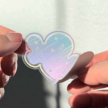 Bittersweet Cloud Transparent Sticker