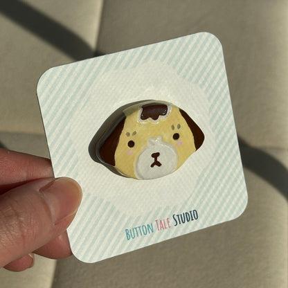 Pudding the Pup Pin