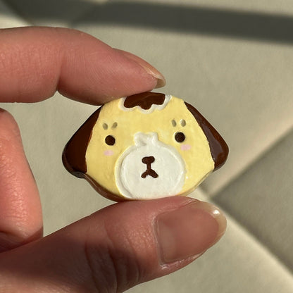 Pudding the Pup Pin