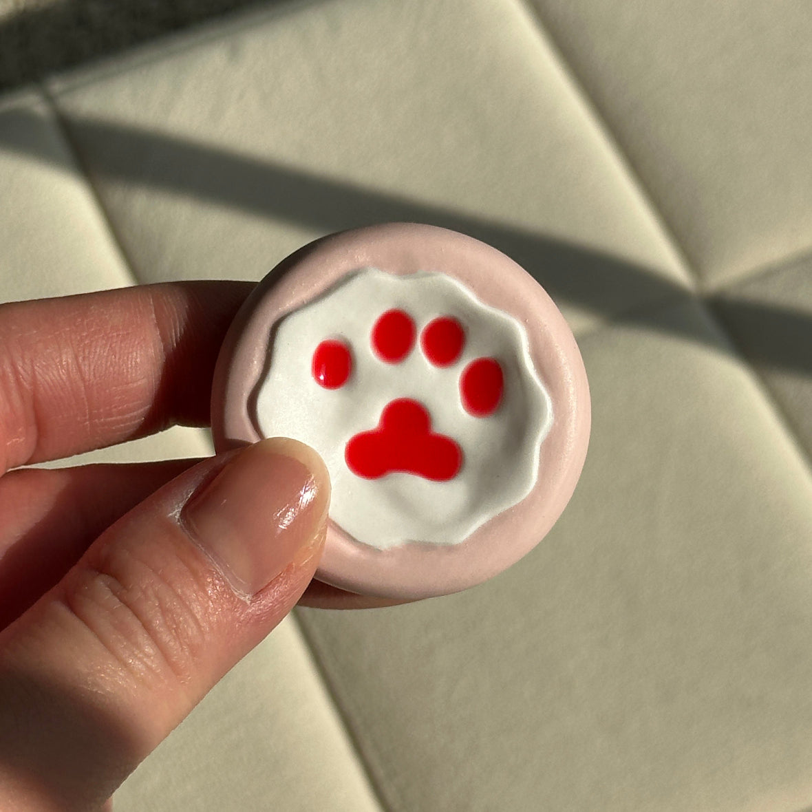 Jelly Paw Cookie Worry Stone