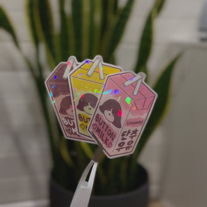 Strawberry Milk Sticker